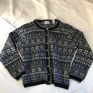 Easy classic Cardigan!  Your go to!